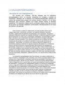 L A EVALUACIÓN PSICOPEDAGÓGICA: REVISIÓN DE SUS COMPONENTES