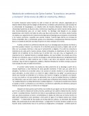 Relatoría de conferencia de Carlos fuentes “la escritura: encuentro y memoria” 29 de marzo de 2001 en monterrey, México