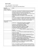 Guion de radio. Título del programa: “Día de muertos”