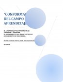 Conformación del campo de aprendizaje