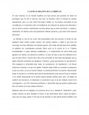 LA SUBVALORACIÓN DE LA LIBERTAD