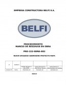 EMPRESA CONSTRUCTORA BELFI S.A