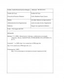 Elaborar un mapa mental al cuarto nivel para el tema: Organización: Integrar una organización dinámica