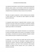 Cooperación internacional