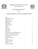 Causas de reprobación de alumnos de 2do semestre de preparatoria