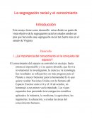 La segregación racial en la nasa en la decada del 60