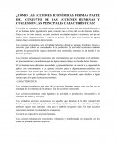 Cómo las acciones económicas forman parte del conjunto de las acciones humanas y cuales son las principales características?