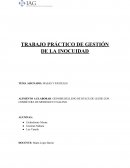 TRABAJO PRÁCTICO DE GESTIÓN DE LA INOCUIDAD ALIMENTARIA