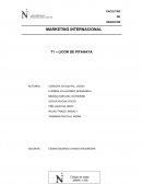 MARKETING INTERNACIONAL T1 – LICOR DE PITAHAYA