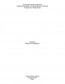 Método de Investigación. Programa de Trabajo Social