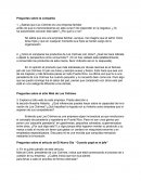 Preguntas Los Cidrines