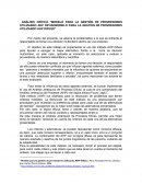 ﻿Análisis crítico Modelo para la gestión de proveedores utilizando AHP Difuso