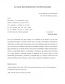 EL CARACTER NEUROTICO EN EL PSICOANÁLISIS