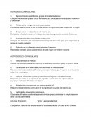 Actividades curriculares. Exposición sobre los diferentes grupos étnicos de Guatemala