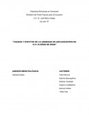 Causas y efectos de la ansiedad en adolescentes de 12 a 18 años de edad
