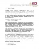 SECRETARIA DE HACIENDA Y CRÉDITO PUBLICO