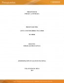 Taller de análisis: diagnóstico presupuestal El Gran Varón Ltda