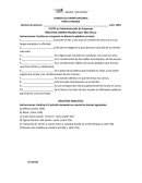 Examen himno nacional de Honduras s/r