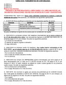 TAREA: FUNDAMENTOS DE CONTABILIDAD