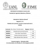 Practica 5 lab de quimica, Ley de la conservación de la materia