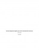 Servicios integrales de logística, para cubrir la demanda del E-Commerce