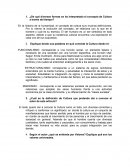 Cultura a través del tiempo