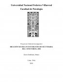 IDEACIÓN SUICIDA EN ESTUDIANTES DE SECUNDARIA DEL CONO NORTE, 2018