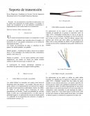 Soporte de transmisión