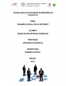 Dinamica social en su entorno