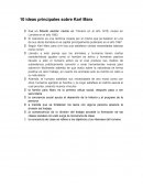 Ideas principales de Marx y Durkheim