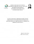 PLAN DE ACCION PARA EL APRENDIZAJE SIGNIFICATIVO DEL IDIOMA INGLÉS EN LOS ESTUDIANTES DE 1ER AÑO DEL LICEO BOLIVARIANO RURAL EL CARDÓN UBICADO EN LA PARROQUIA SAN ANDRÉS ESTADO YARACUY