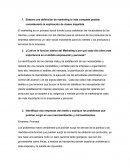 Marketing cuestionario Empresa: Pronaca