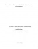 Resumen de la lectura: El concepto de calidad: Historia, evolución e importancia para la competitividad