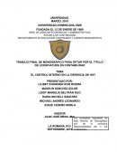 EL CONTROL INTERNO EN LA GERENCIA DE HOY