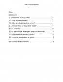 Combatiendo la desigualdad