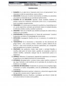 Términos filosofía