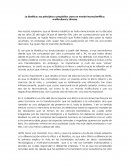 LA BIOÉTICA: SUS PRINCIPIOS Y PROPÓSITOS, PARA UN MUNDO TECNOCIENTÍFICO, MULTICULTURAL Y DIVERSO
