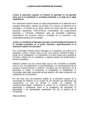 LA EDUCACIÓN SUPERIOR PANAMA