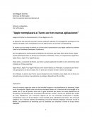 Apple reemplazará a iTunes con tres nuevas aplicaciones