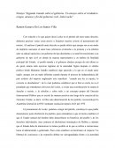 Ensayo “Segundo tratado sobre el gobierno. Un ensayo sobre el verdadero origen, alcance y fin del gobierno civil, John Locke”