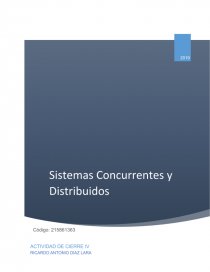 Repaso - Sincronizacion en sistemas distribuidos. Página 1