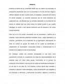 Ensayo sobre Responsabilidad Social Empresarial