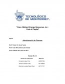 Caso: Midland Energy Resources, Inc. Costos de capital