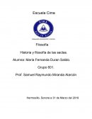 Historia y filosofía de las sectas