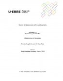 Actividad #1.1. Operaciones y productividad. Administracion de Operaciones