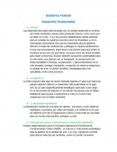 Gobierno Federal Desarrollo Sustentable