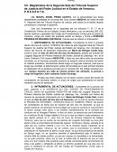 Ofrecimiento de pruebas en Segunda Instancia