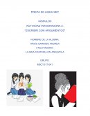 Escribir con argumentos