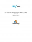 GESTIÓN DE PROCESOS, SIMULACIÓN Y MEJORA CONTINUA. TRANSMARINE OIL