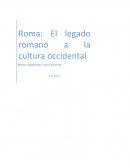 Roma - El legado romano a la cultura occidental